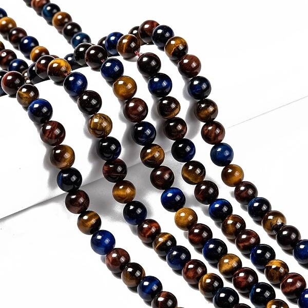 Natural Tiger Eye Beads Strands