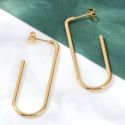201 Stainless Steel Stud Earrings