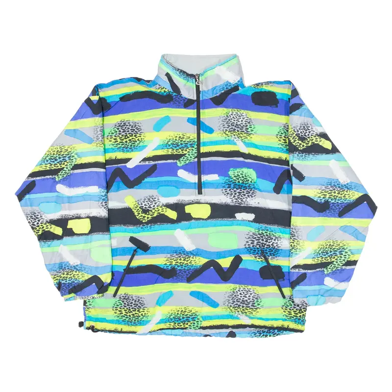 GONSO Mens Pullover Jacket Blue Striped L