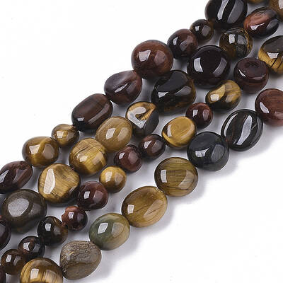 Natural Tiger Eye Beads Strands