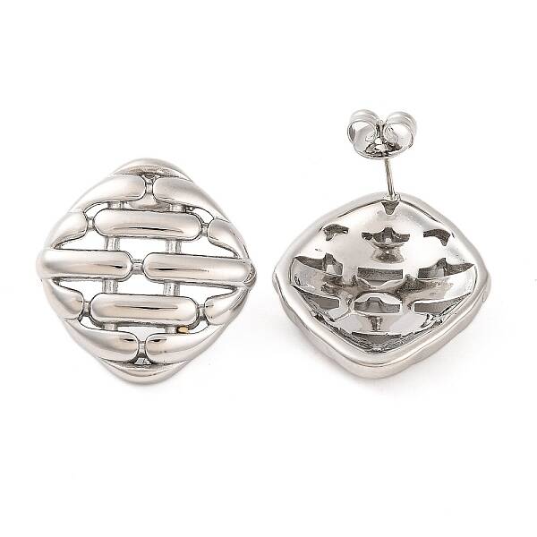 Non-Tarnish 304 Stainless Steel Stud Earrings