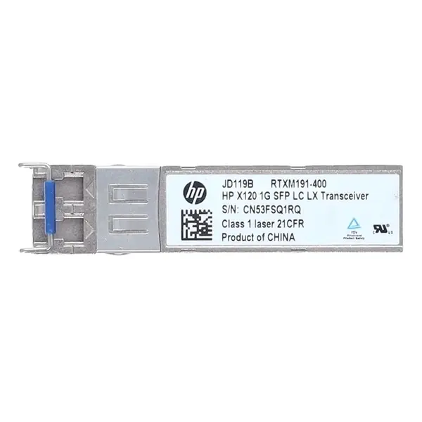 JD119-61201 HP 1Gb/s 1000Base-LX Single-Mode Fibre 1310nm 10km Duplex LC Connector SFP (mini-GBIC) Transceiver Module