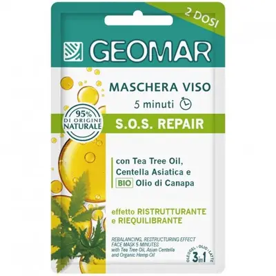 Geomar S.O.S. Repair Face Mask 15 Ml