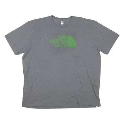 THE NORTH FACE Mens T-Shirt Grey Crew Neck 2XL