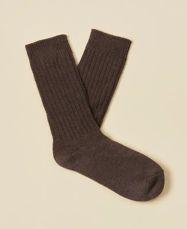 Women's Merino Wool Socks Dekra - Espresso