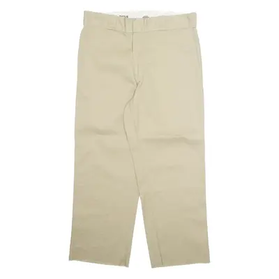 DICKIES Chino 874 Mens Trousers Beige Regular Straight W32 L25