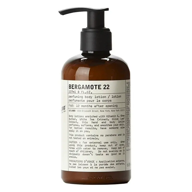Le labo Bergamote 22 Body Lotion 237ml