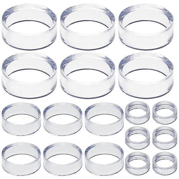 18Pcs 3 Styles Acrylic Display Frame