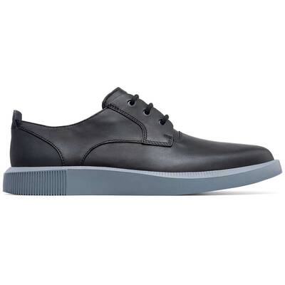 Camper Bill K100356 Leather Men's Lace Up Shoes - Black - Size:US 7 Men
