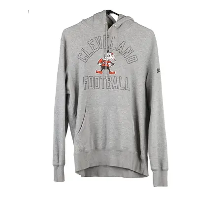 Cleveland Football Nike NFL Hoodie - Medium Grey Cotton Blend