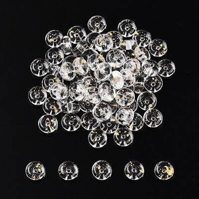 Electroplate Transparent Colours Rainbow with Glitter Powder Glass Seed Beads