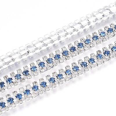 Iron Rhinestone Cup Chains
