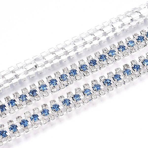 Iron Rhinestone Cup Chains