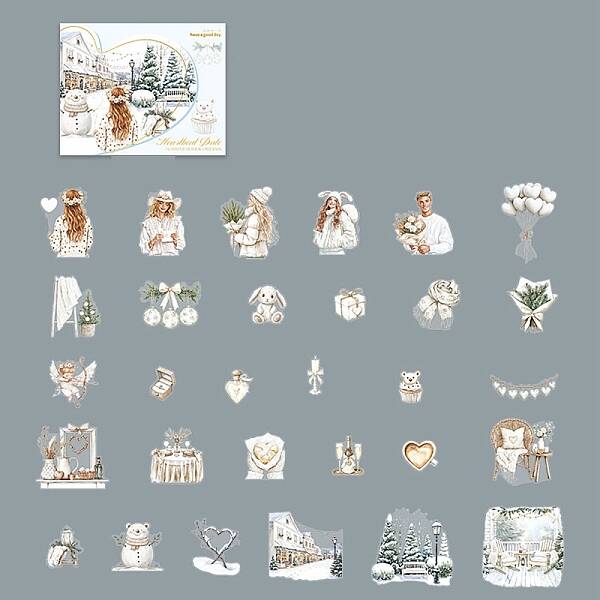 Label Paster Picture Stickers