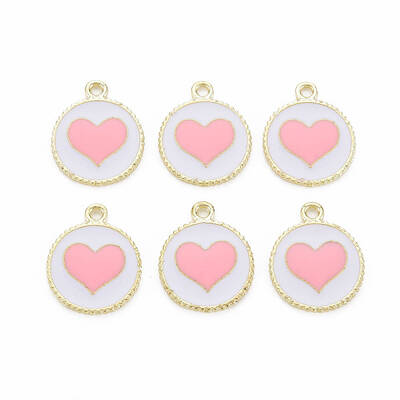 Alloy Enamel Pendants