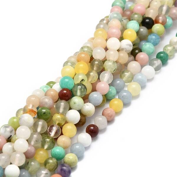Natural Mixed Gemstone Beads Strands