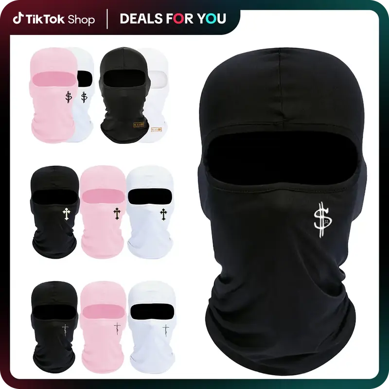 Balaclava Summer Mask Motorcycle UV Protection Mask Skiing Fishing Hiking Cycling Neck Gaiter Face Clothing Neck Mask Scarf B...