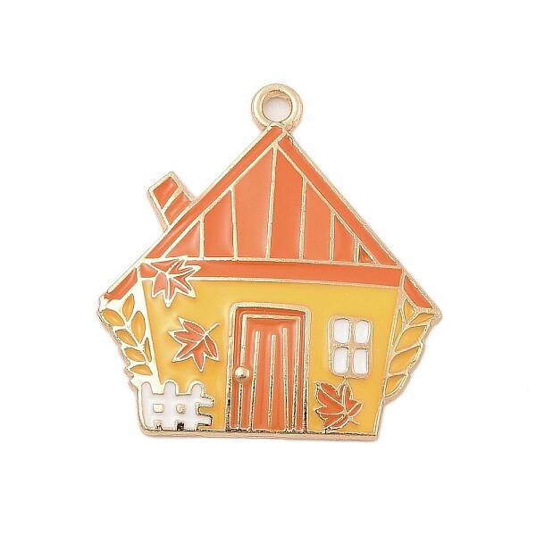 Thanksgiving Day Alloy Enamel Pendants
