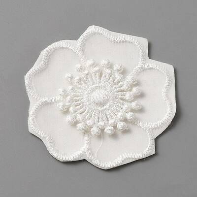 Computerized Embroidery Lace Self Adhesive/Sew on Patches