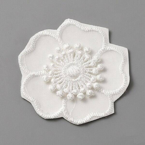 Computerized Embroidery Lace Self Adhesive/Sew on Patches