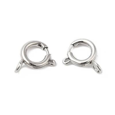 Non-Tarnish 304 Stainless Steel Spring Ring Clasps