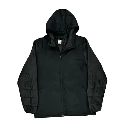Adidas Jacket - Large Black Polyester