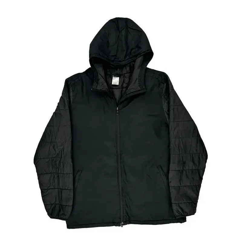Adidas Jacket - Large Black Polyester