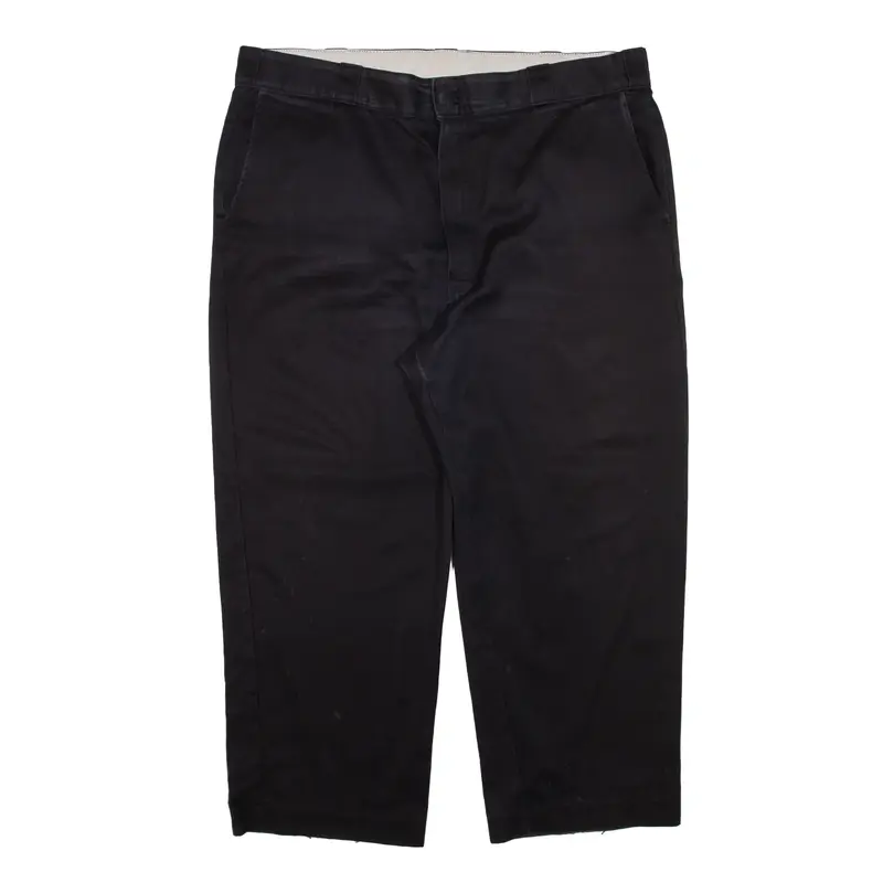 DICKIES Workwear Trousers Black Regular Straight Mens W40 L25