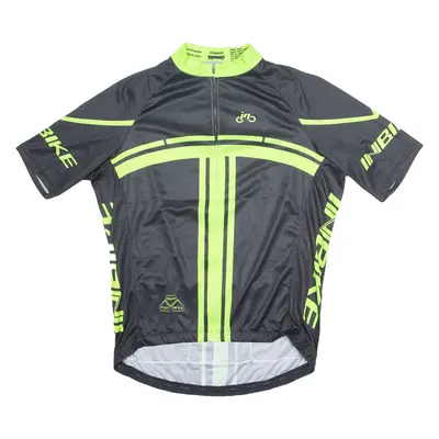 INBIKE Cycling Mens Jersey Black 1/4 Zip 2XL