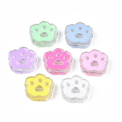 Transparent Acrylic Beads
