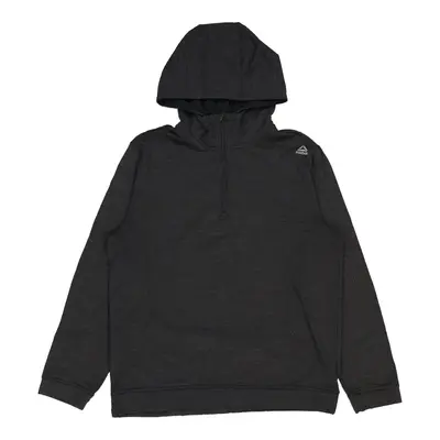 Reebok 1/4 Zip - Large Grey Polyester
