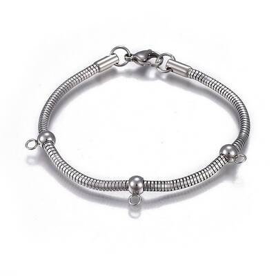 Tarnish Resistant 304 Stainless Steel Bracelet Making