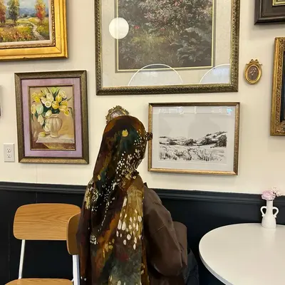 Marbled Earth Modal Hijab for Women - Soft and Comfortable