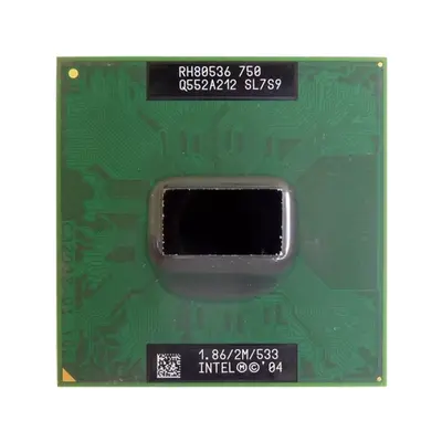 356205-006 HP 1.86GHz 533MHz FSB 2MB L2 Cache Socket PGA478 Intel Pentium M 750 Single-Core Processor