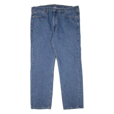 LEVI'S 505 Jeans Mens Blue Regular Straight W40 L32