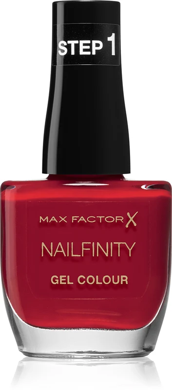 Max Factor Nailfinity Nail Polish 12 ml 310 Red Carpet Ready