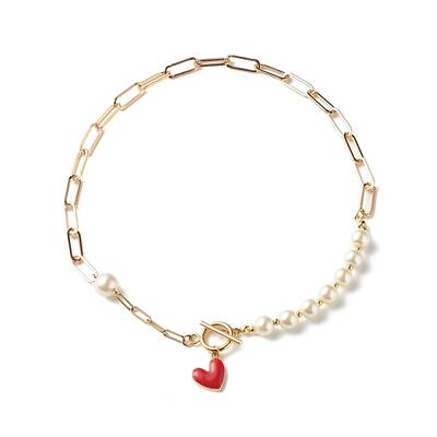 Glass Pearl Beaded Necklaces