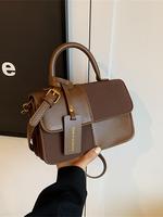 Women's Patchwork Design Handbag, Girlfriend Gifts, Fashionable Pu Leather Crossbody Bag for Women Daily Used, Casual Trendy ...