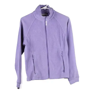 Age 14-16 Columbia Fleece - Large Purple Polyester