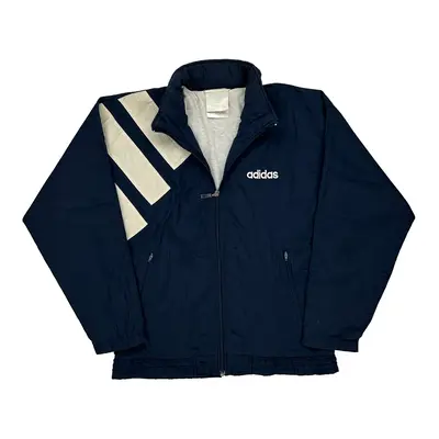 Adidas Jacket - Small Navy Polyester