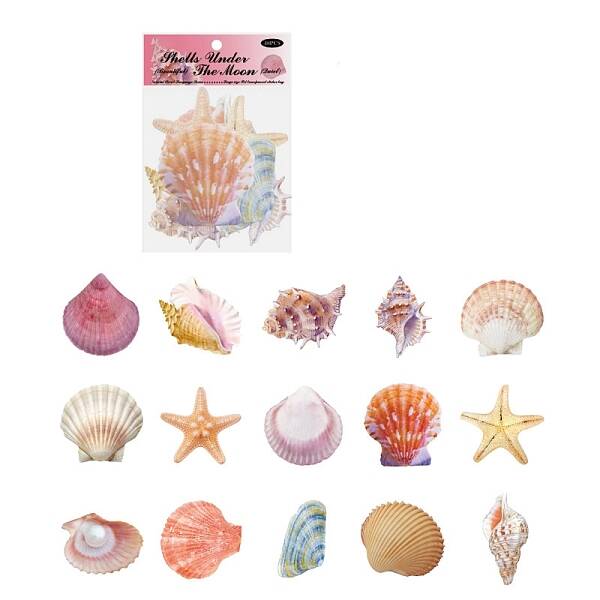 30Pcs PET Self-Adhesive Decorative Stickers