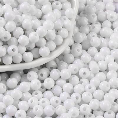 Opaque Acrylic Beads