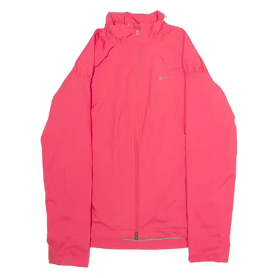 NIKE Golf Womens Windbreaker Jacket Pink M