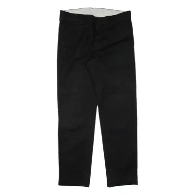 CARHARTT Mens Trousers Black Slim Straight W31 L32