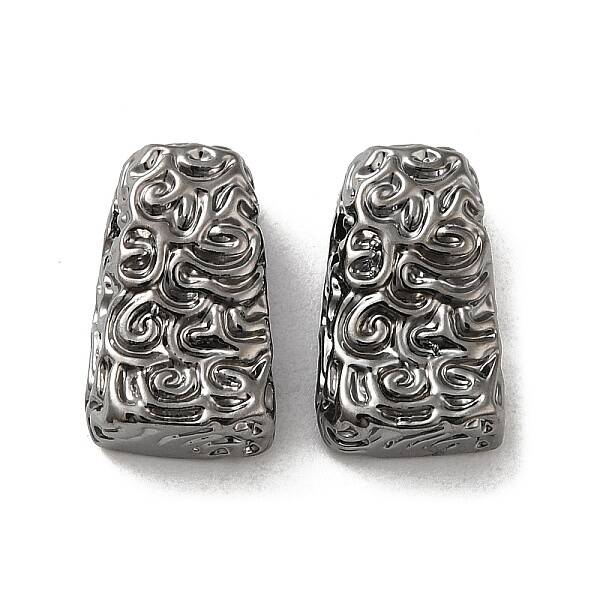 Textured Brass Beads