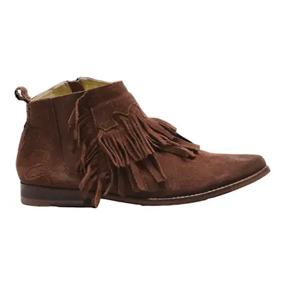 CRICKIT Ankle Boots Brown Suede Womens UK 8
