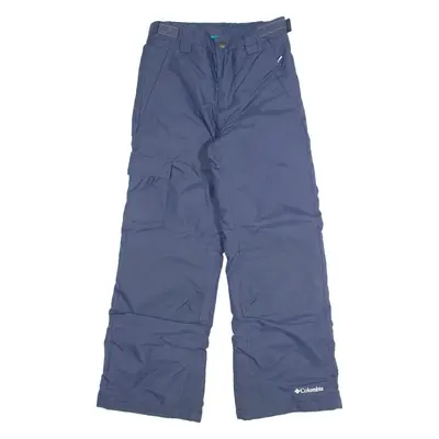 COLUMBIA Skiing Bugaboo Boys Trousers Blue Regular Bootcut W24 L25