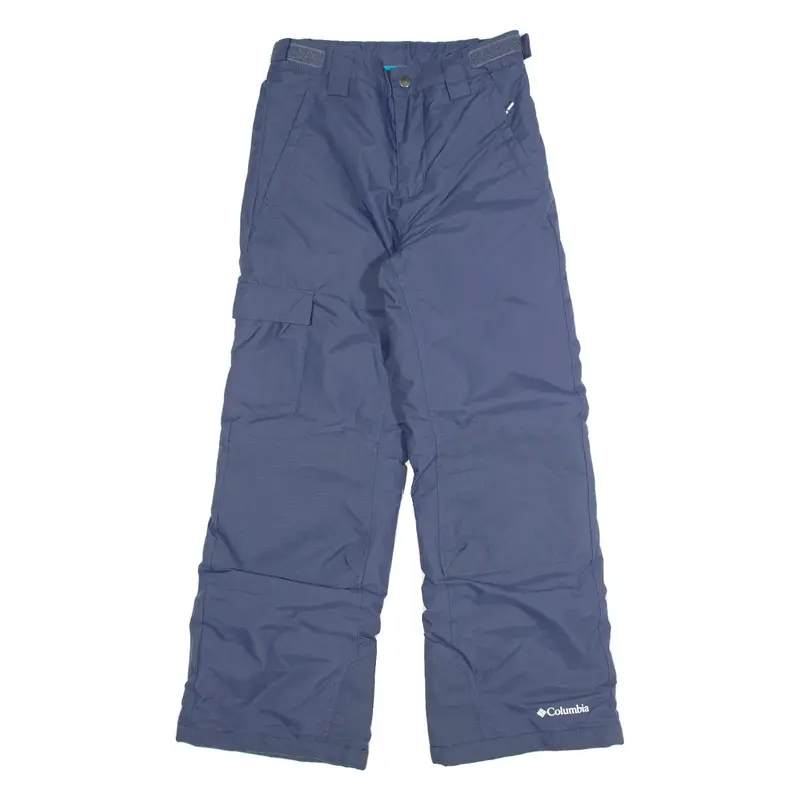 COLUMBIA Skiing Bugaboo Boys Trousers Blue Regular Bootcut W24 L25