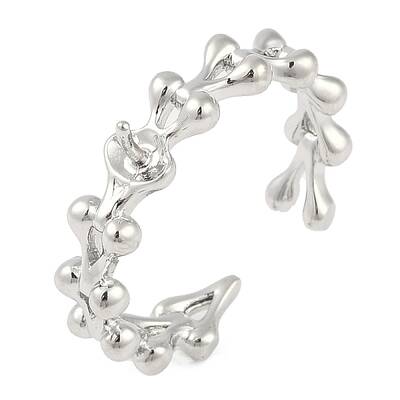 Brass Cuff Finger Ring Settings