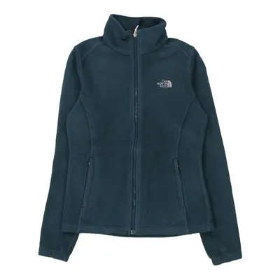 The North Face Fleece - Small Teal Polyester